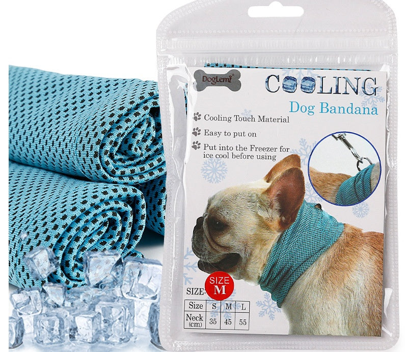 Instant Cooling Pet Bandana