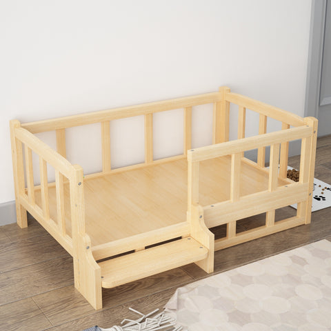 Nightstand with Built-in Pet Bed