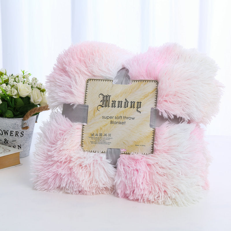 Double-Layer Plush Blanket
