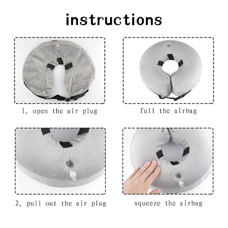 Inflatable Pet Grooming Protective Cover