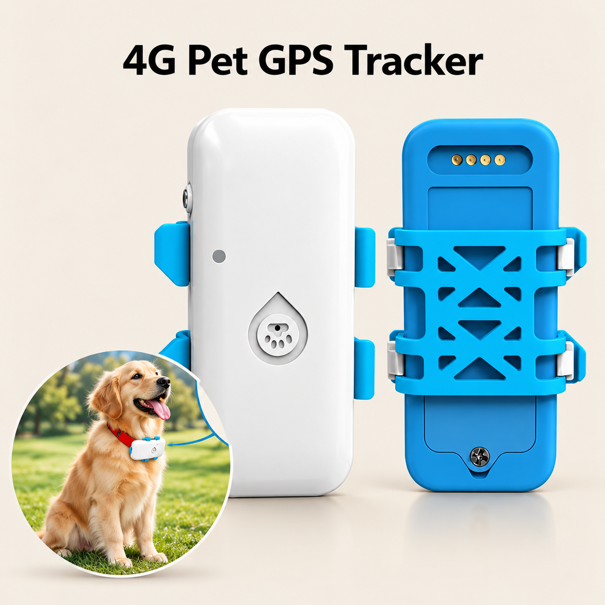 4G GPS-Tracker für Haustiere