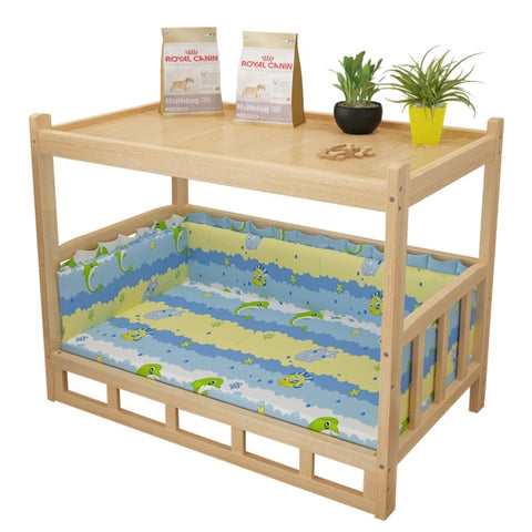 Nightstand with Built-in Pet Bed