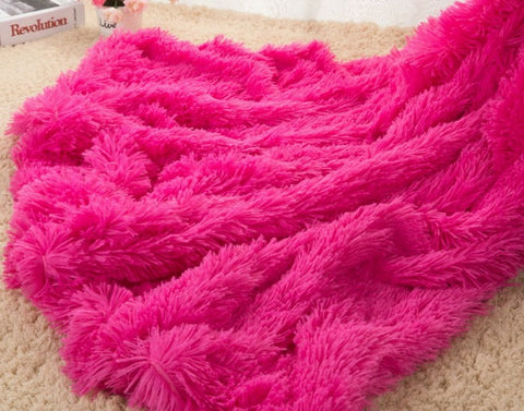 Double-Layer Plush Blanket