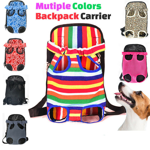 Canvas Pet Chest Backpack