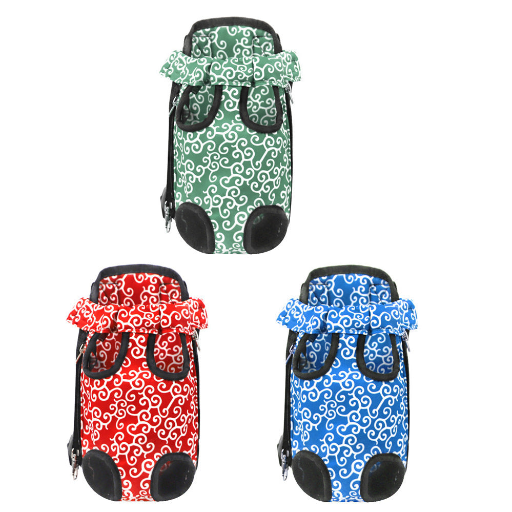 Canvas Pet Chest Backpack