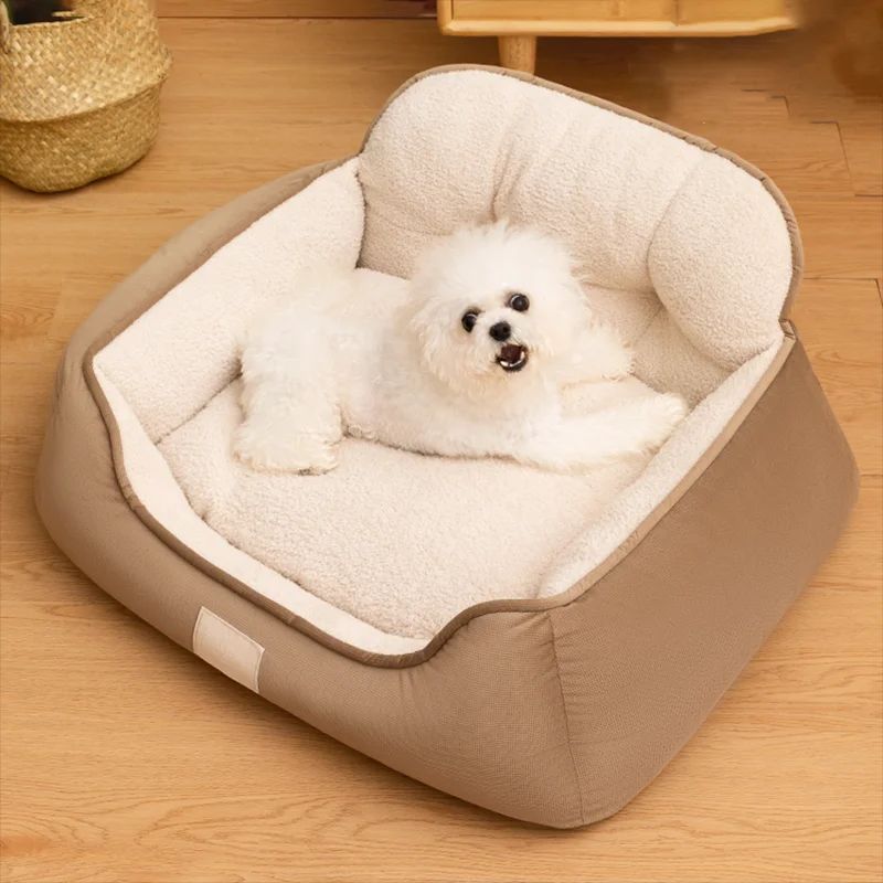 Cozy Plush Dog Bed
