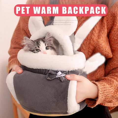 Double Pocket Pet Carrier Backpack