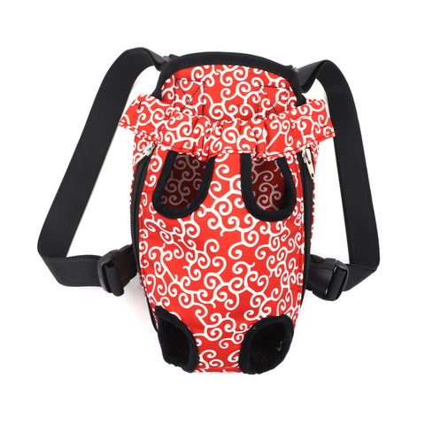 Canvas Pet Chest Backpack