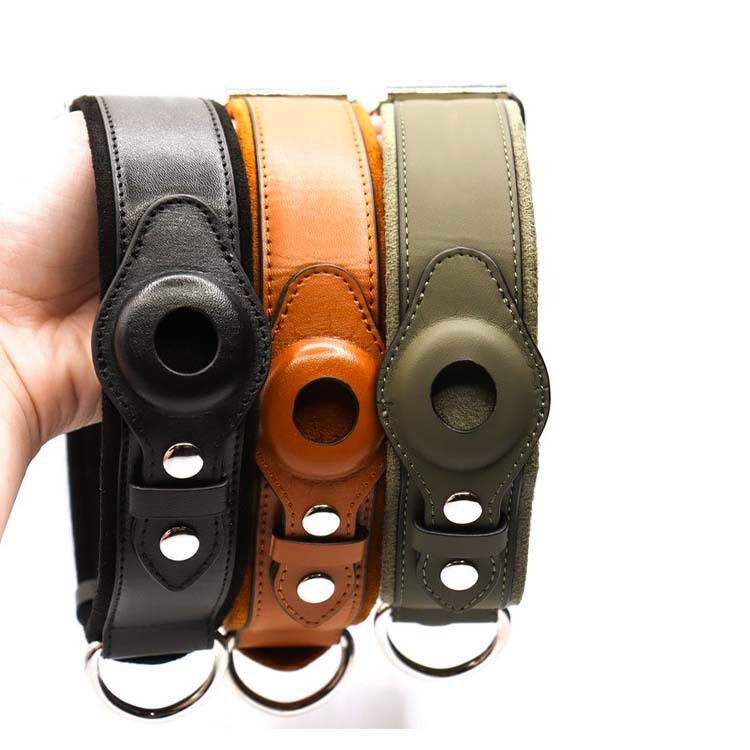 Leather GPS Dog Collar