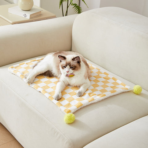 Plush Pet Bed Mat