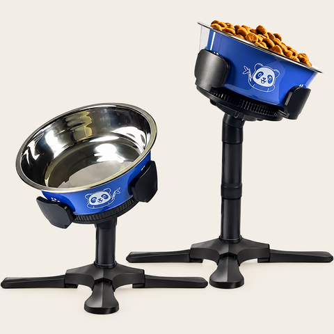 Adjustable Elevated Dog Bowl