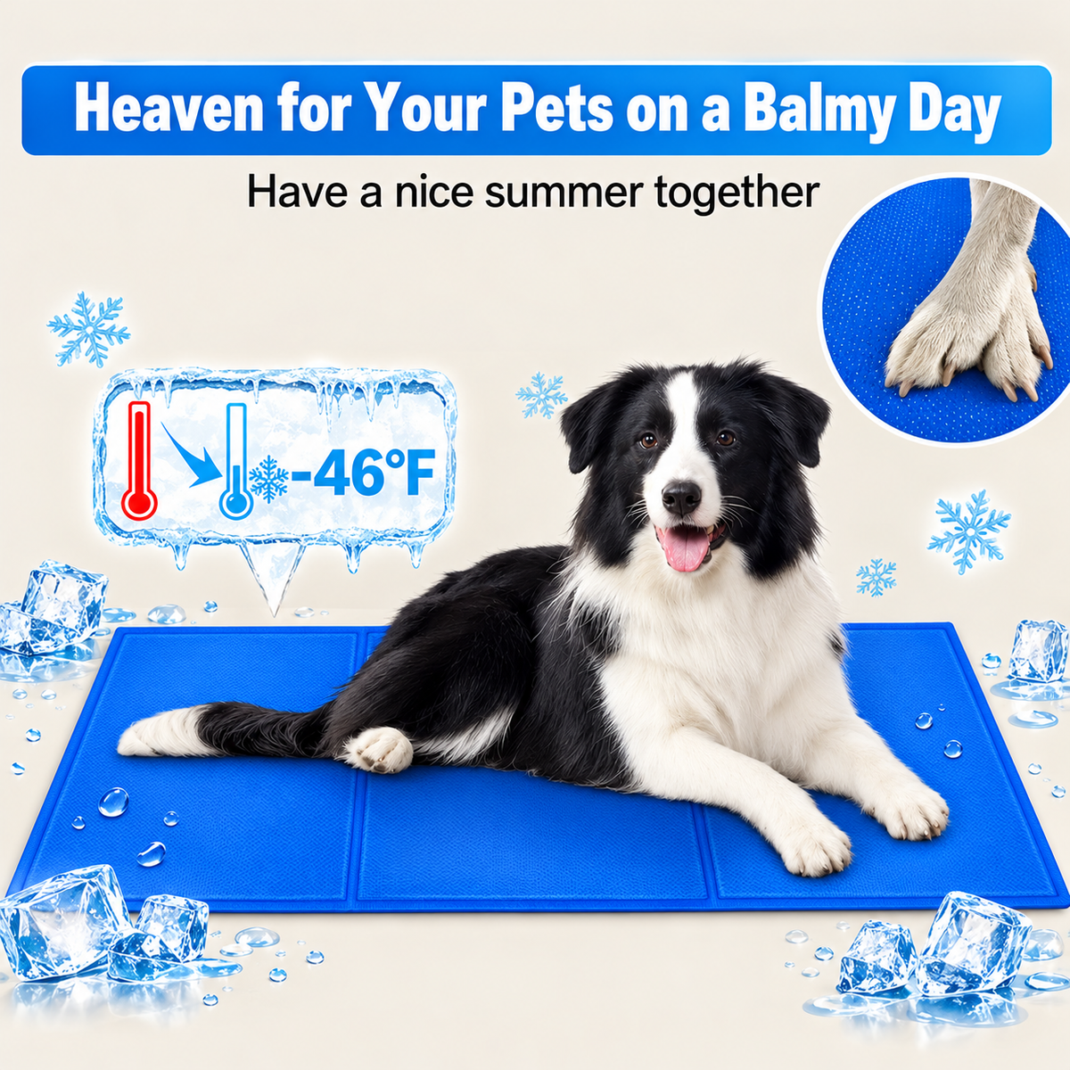 Dog Cooling Gel Mat
