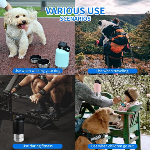 Portable 3 in 1 Pet Travel Bottle