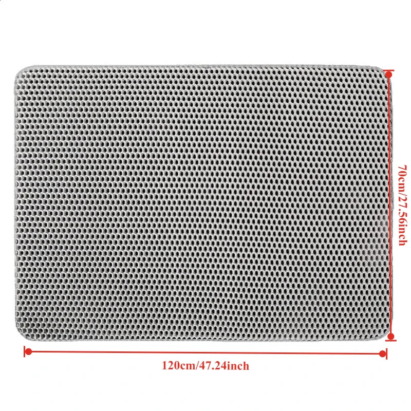 70x120cm Large Waterproof Cat Litter Mat