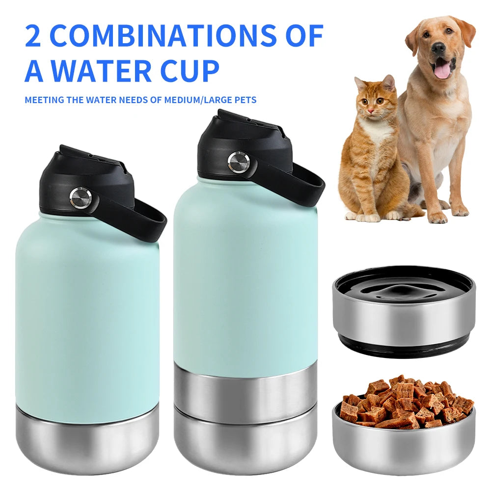 Portable 3 in 1 Pet Travel Bottle