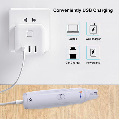 USB Rechargeable Dog Nail Grinder