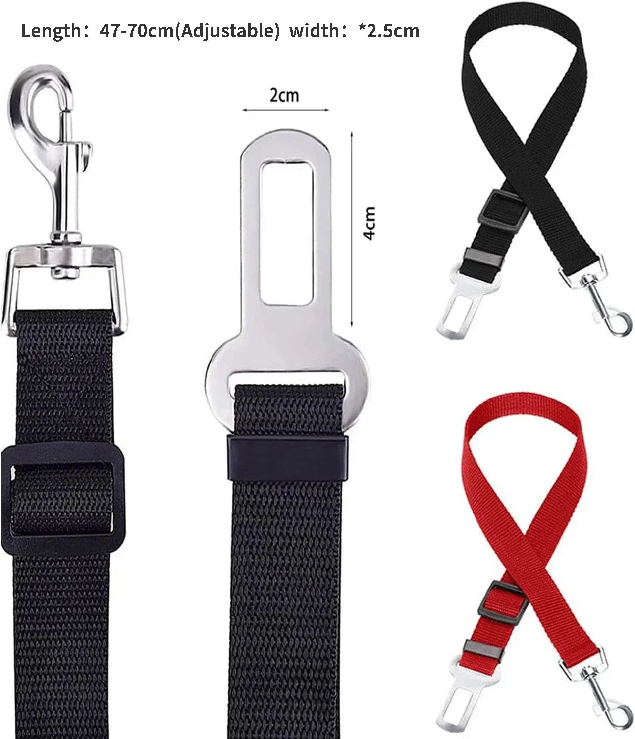 Adjustable Dog Car Seat Belt