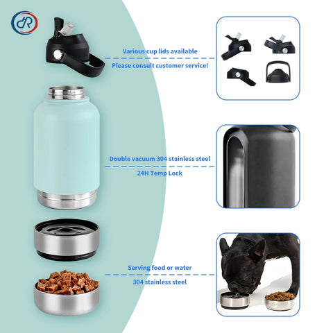 Portable 3 in 1 Pet Travel Bottle
