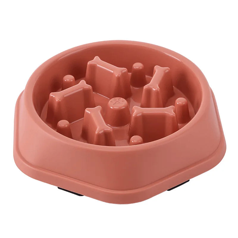 Slow Feed Pet Bowl Anti Choking