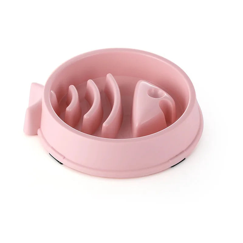 Slow Feed Pet Bowl Anti Choking