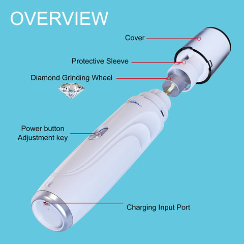 USB Rechargeable Dog Nail Grinder