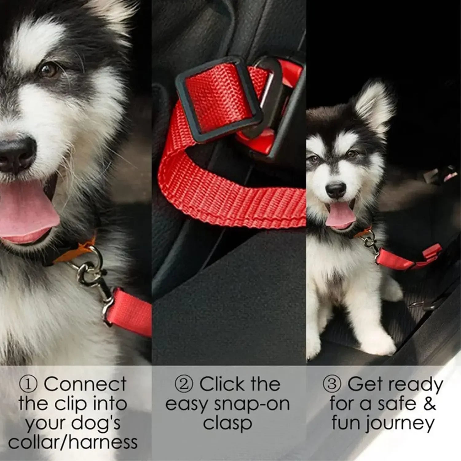 Adjustable Dog Car Seat Belt