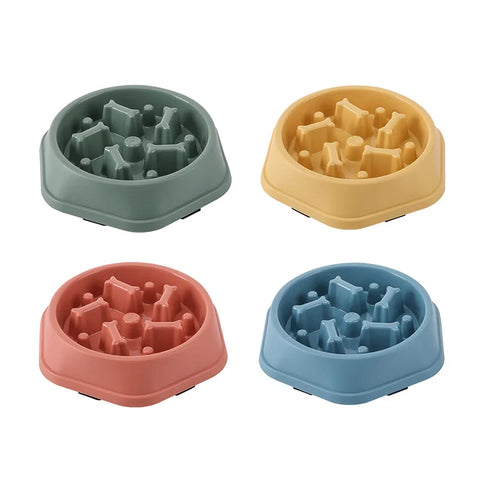 Slow Feed Pet Bowl Anti Choking