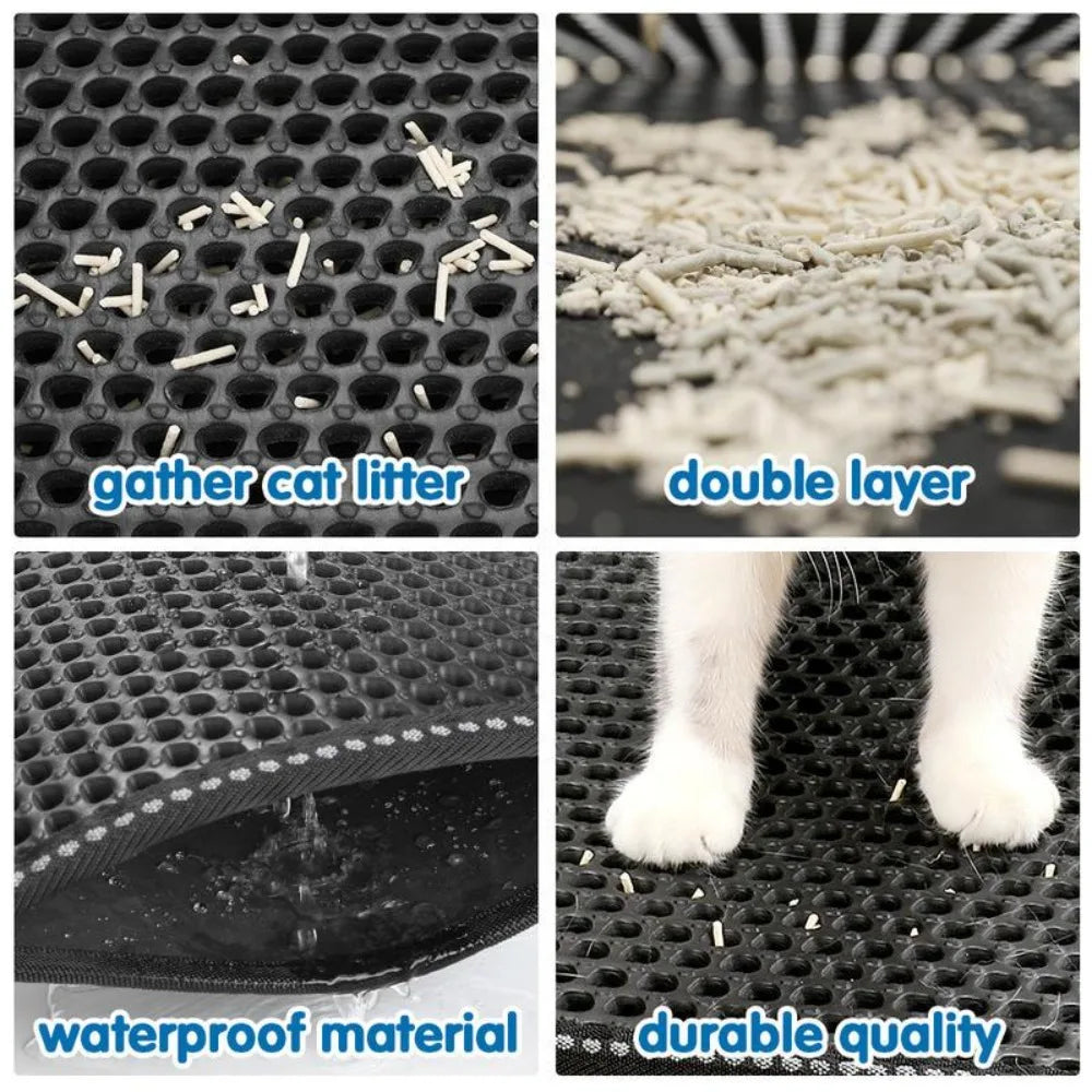70x120cm Large Waterproof Cat Litter Mat