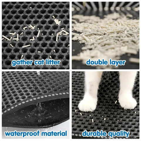 70x120cm Large Waterproof Cat Litter Mat