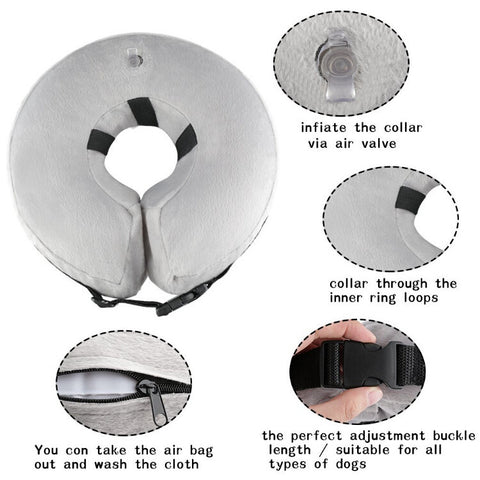 Inflatable Pet Grooming Protective Cover