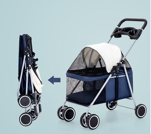 Folding Pet Stroller
