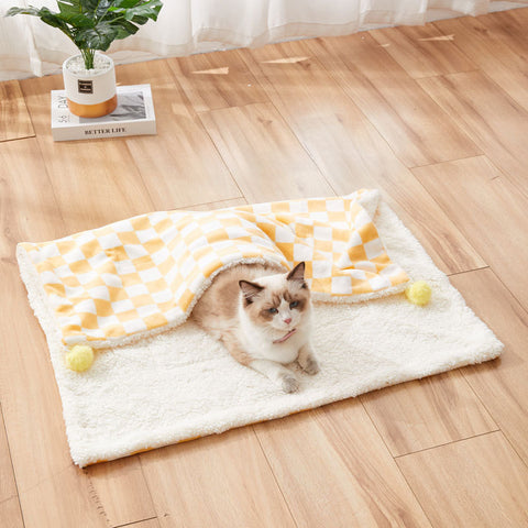 Plush Pet Bed Mat