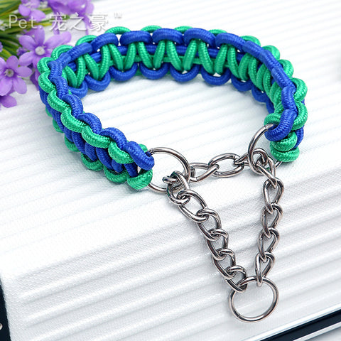 Woven Pet Collar Dog Bandana