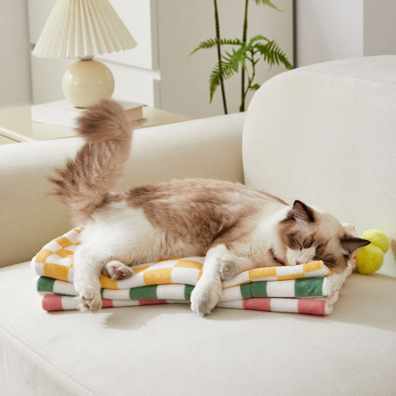 Plush Pet Bed Mat