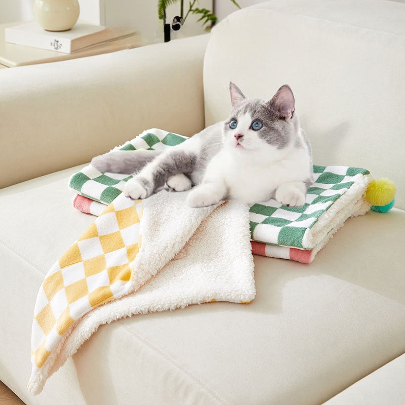 Plush Pet Bed Mat