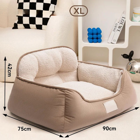 Cozy Plush Dog Bed