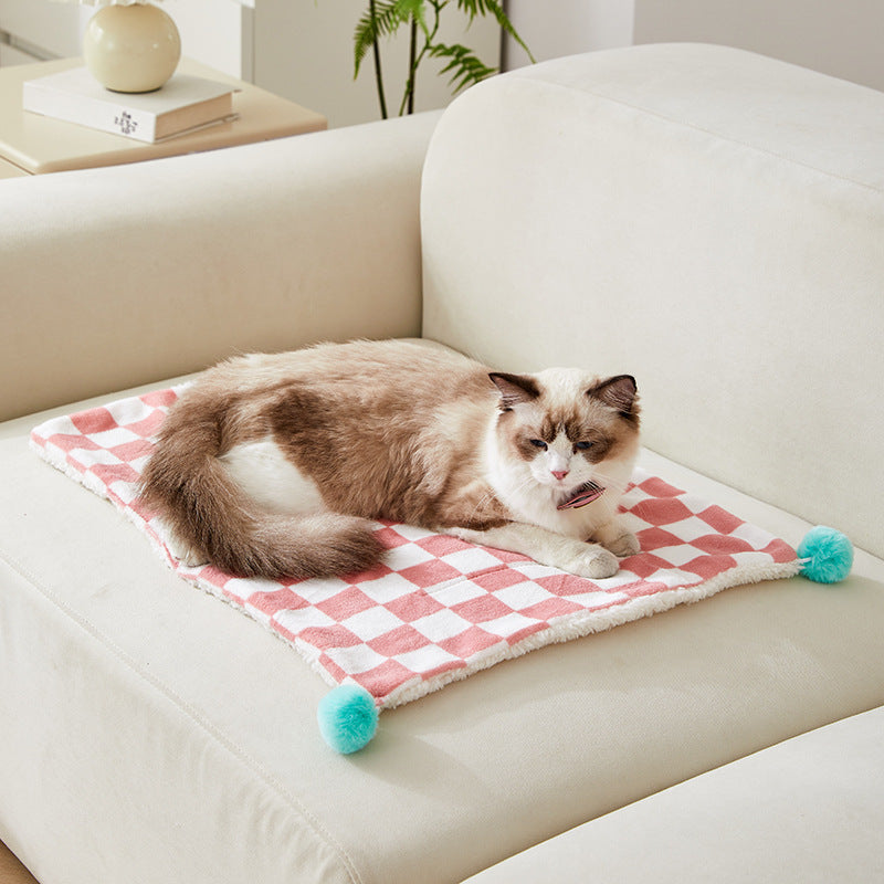 Plush Pet Bed Mat