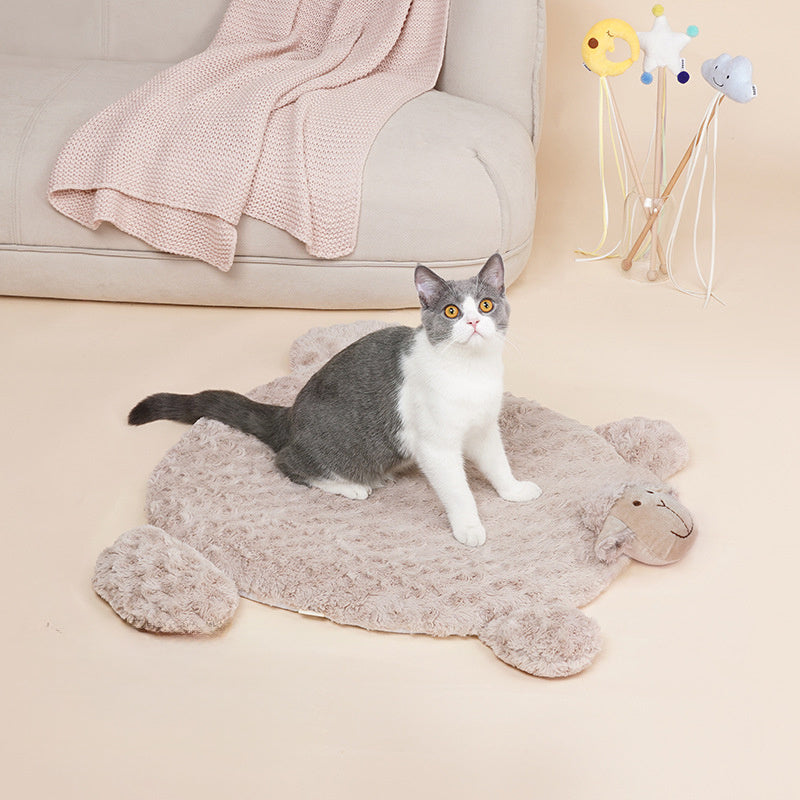 Lamb Wool Pet Mat