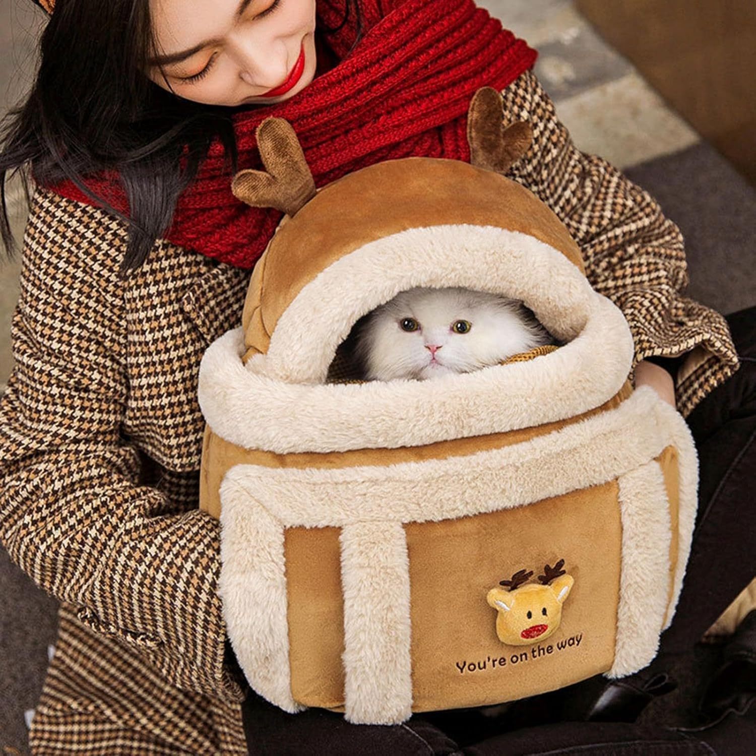 Winter Pet Carrier Backpack