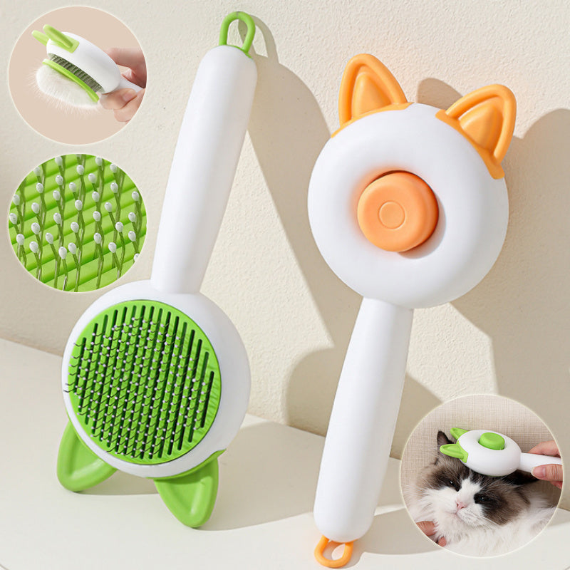 Self-Cleaning Pet Brush