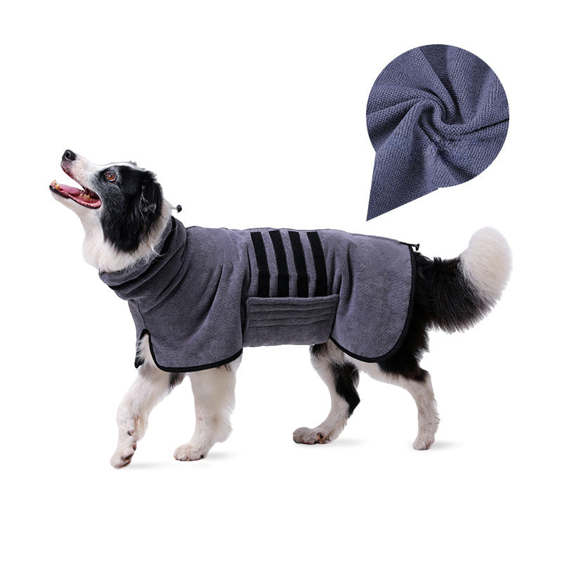 Dog Bathrobe Pet | Bath Towel