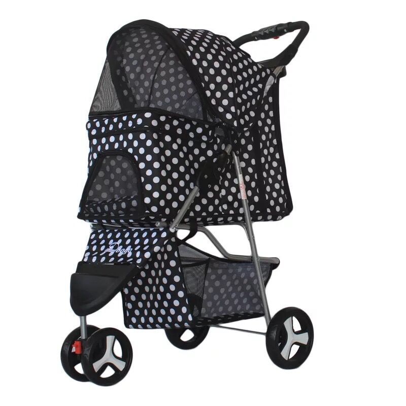 Lightweight 3-Wheeled Pet Stroller
