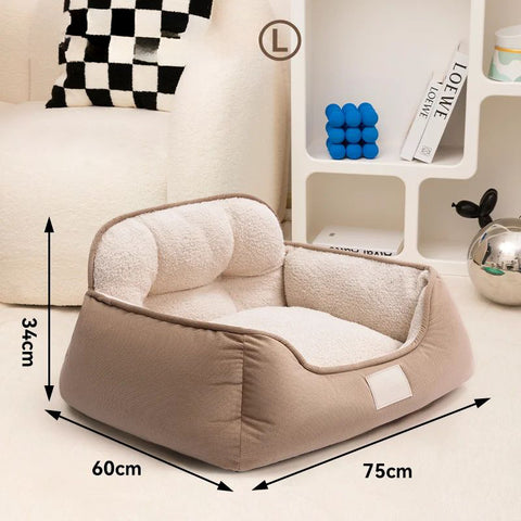 Cozy Plush Dog Bed