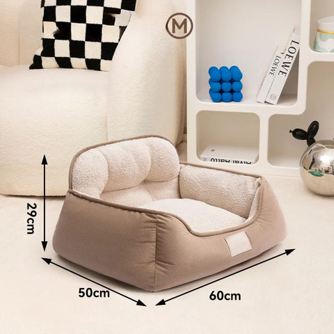 Cozy Plush Dog Bed