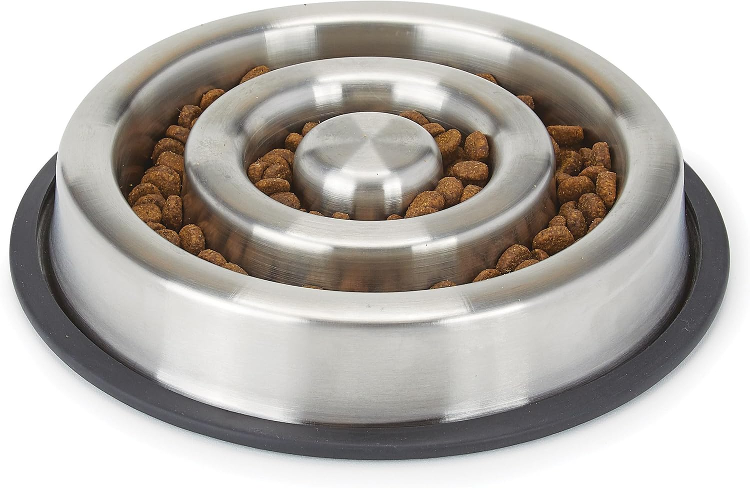 Stainless Steel Slow Feeder Dog Bowl